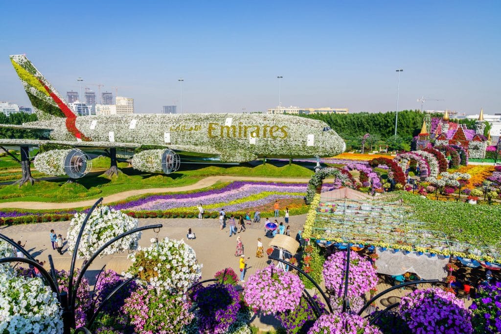Jardim Milagre no Dubai
