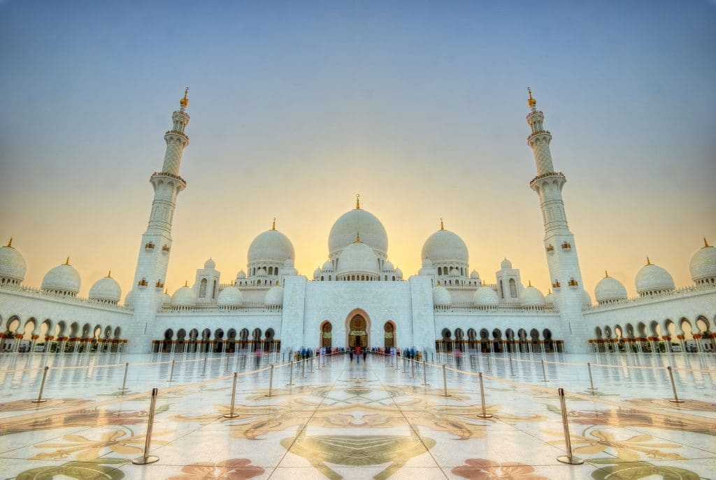 Mesquita Sheikh Zhayed em Abu Dhabi