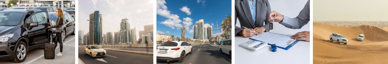 Antes de alugar um carro no Dubai